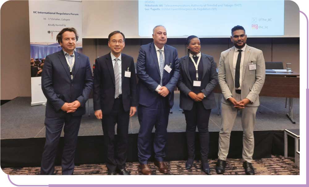 通讯事务总监梁仲贤先生获邀于2023年10月在国际通信协会于德国科隆举办的国际规管机构论坛上发言。