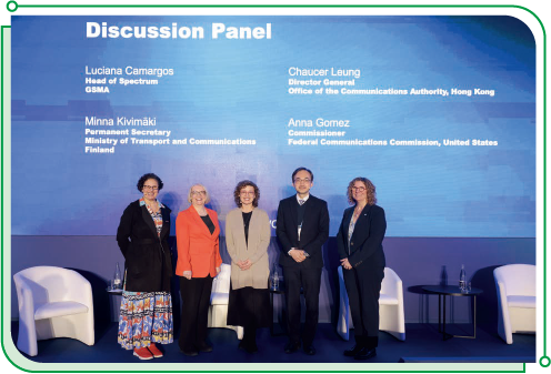 Mr Chaucer Leung, Director-General of Communications, attended the Mobile World Congress in Barcelona, Spain, from 3 to 5 March 2025.